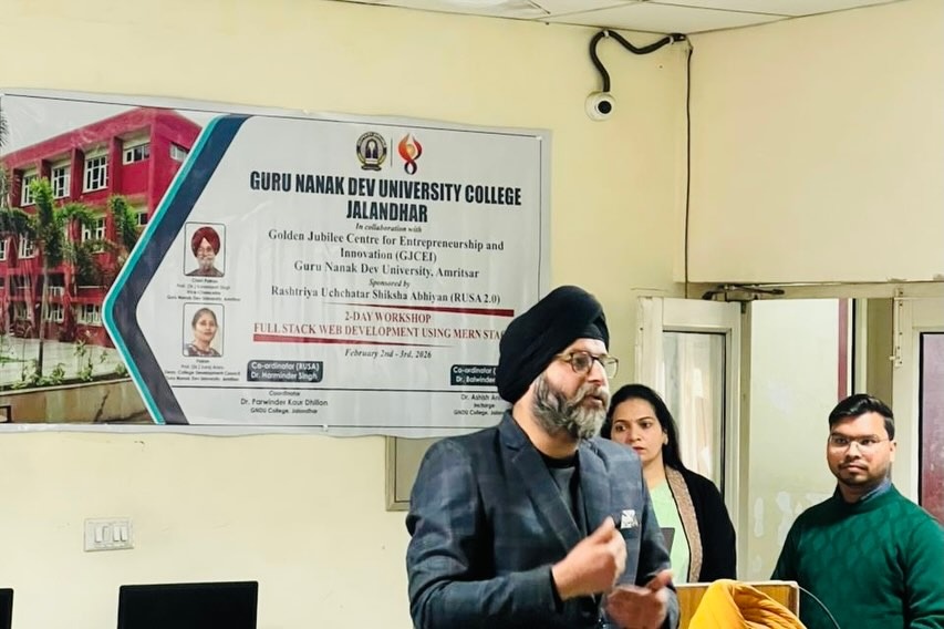 Speaking at Workshop